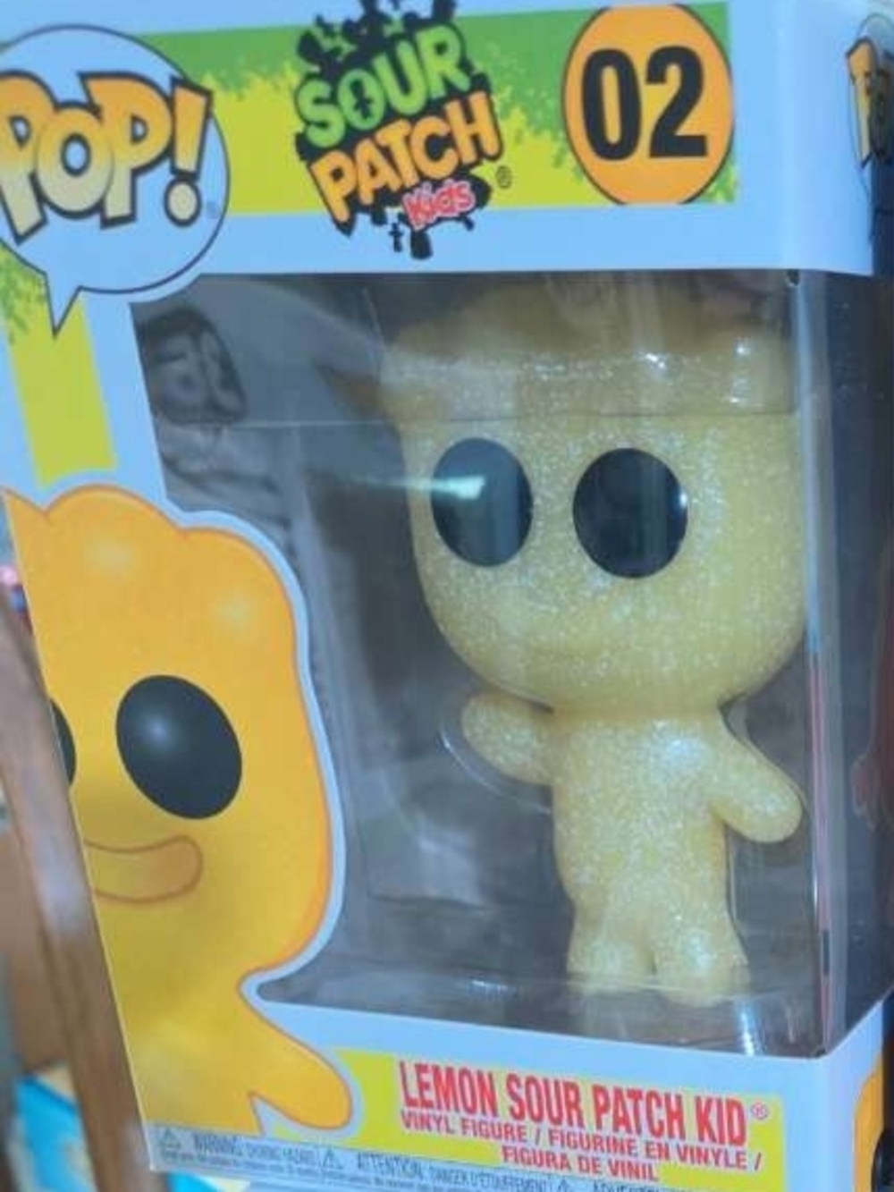 Funko Yellow Glitter Lemon Sour Patch Kids Pop! Vinyl Figure